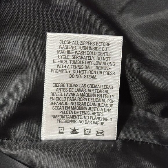 Everlast Puffer Jacket Blue Hooded Zip Front Quilted Coat Women’s M Polyester - Picture 7 of 13